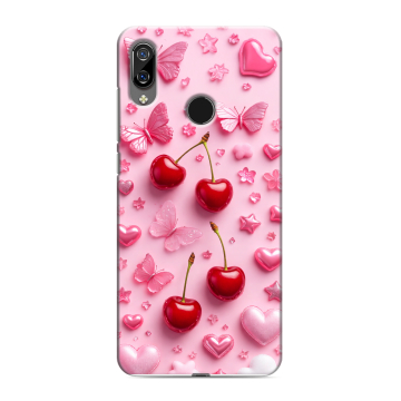 Силиконовый чехол на BQ 6040L Magic с принтом для девочек