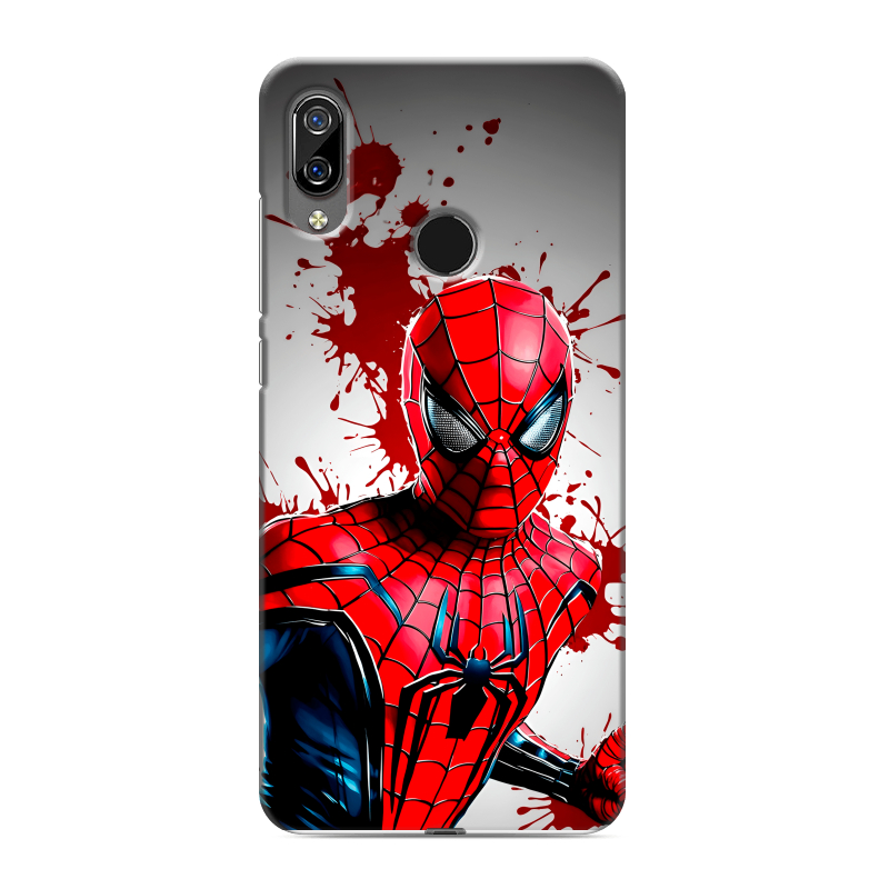 Силиконовый чехол на BQ 6040L Magic с принтом Spiderman Человек паук Силиконовый чехол на BQ 6040L Magic с принтом Spiderman Человек паук