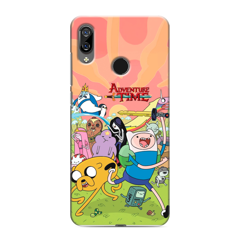 Силиконовый чехол на BQ 6040L Magic с принтом Adventure time Время приключений Силиконовый чехол на BQ 6040L Magic с принтом Adventure time Время приключений