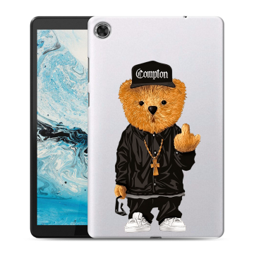 Силиконовый чехол на Lenovo Tab M8 с принтом Мишка