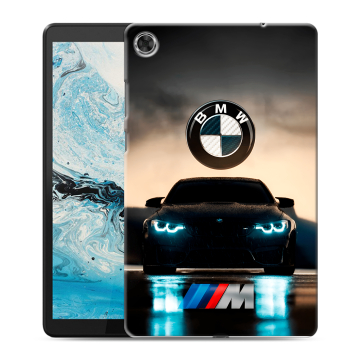 Силиконовый чехол на Lenovo Tab M8 с принтом БМВ BMW