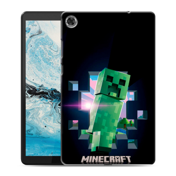 Силиконовый чехол на Lenovo Tab M8 с принтом Майнкрафт Minecraft