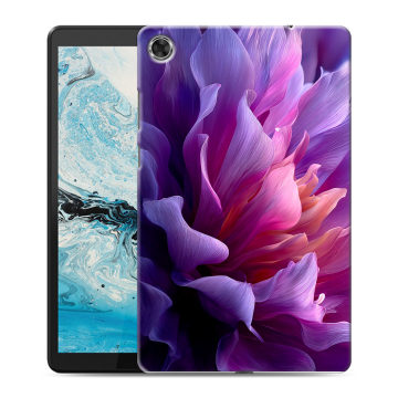 Силиконовый чехол на Lenovo Tab M8 с принтом женский цветы