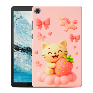 Силиконовый чехол на Lenovo Tab M8 с принтом для девочек