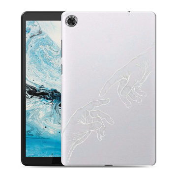 Силиконовый чехол на Lenovo Tab M8 с принтом Сотворение мира