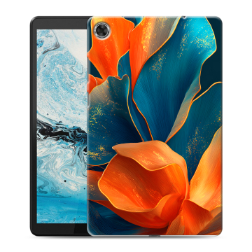 Силиконовый чехол на Lenovo Tab M8 с принтом Цветы