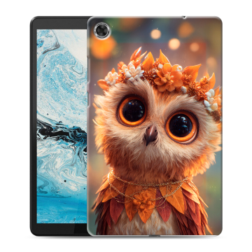 Силиконовый чехол на Lenovo Tab M8 с принтом Милая сова