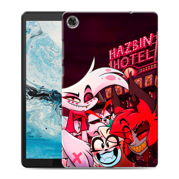 Силиконовый чехол на Lenovo Tab M8 с принтом Hazbin Hotel Отель Хазбин Силиконовый чехол на Lenovo Tab M8 с принтом Hazbin Hotel Отель Хазбин