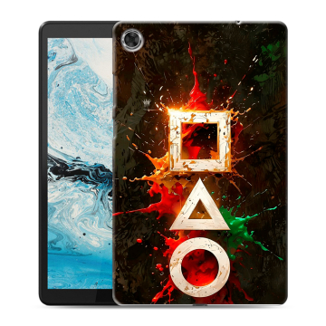 Силиконовый чехол на Lenovo Tab M8 с принтом Squid Game Игра кальмара Силиконовый чехол на Lenovo Tab M8 с принтом Squid Game Игра кальмара