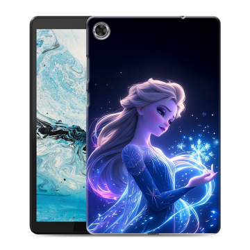 Силиконовый чехол на Lenovo Tab M8 с принтом Холодное сердце Frozen