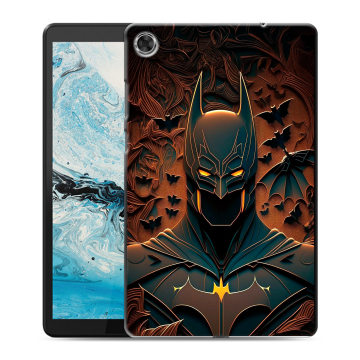 Силиконовый чехол на Lenovo Tab M8 с принтом Batman Бэтмен
