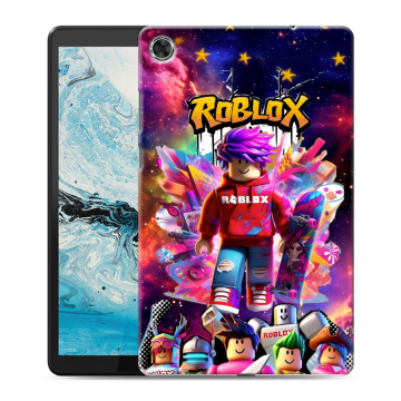 Силиконовый чехол на Lenovo Tab M8 с принтом Roblox Роблокс