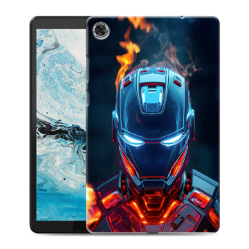 Силиконовый чехол на Lenovo Tab M8 с принтом IronMan Железный человек