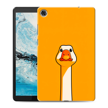 Силиконовый чехол на Lenovo Tab M8 с принтом Смешная утка
