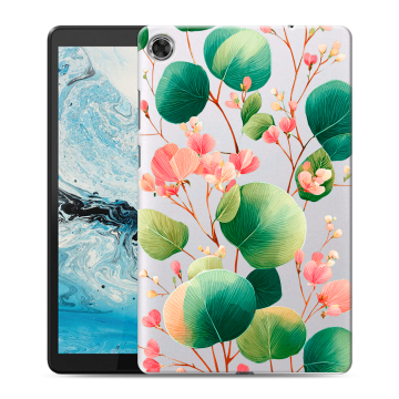 Силиконовый чехол на Lenovo Tab M8 с принтом женский