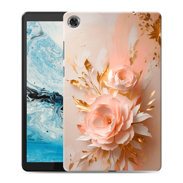Силиконовый чехол на Lenovo Tab M8 с принтом женский