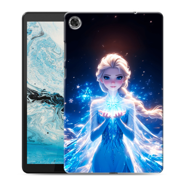 Силиконовый чехол на Lenovo Tab M8 с принтом Холодное сердце Frozen