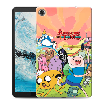 Силиконовый чехол на Lenovo Tab M8 с принтом Adventure time Время приключений