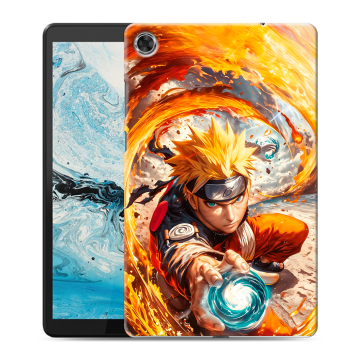 Силиконовый чехол на Lenovo Tab M8 с принтом Аниме Наруто Naruto