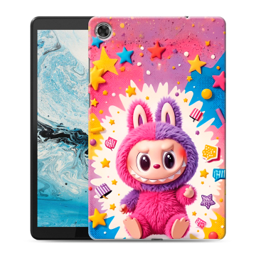 Силиконовый чехол на Lenovo Tab M8 с принтом Labubu Лабубу