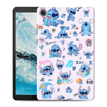 Силиконовый чехол на Lenovo Tab M8 с принтом Лило и Стич Силиконовый чехол на Lenovo Tab M8 с принтом Лило и Стич