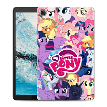 Силиконовый чехол на Lenovo Tab M8 с принтом My little pony Дружба чудо