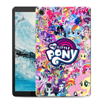 Силиконовый чехол на Lenovo Tab M8 с принтом My little pony Дружба чудо