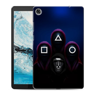 Силиконовый чехол на Lenovo Tab M8 с принтом Игра Кальмара