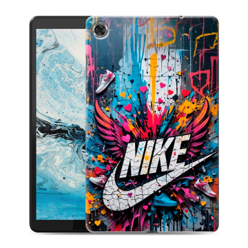 Силиконовый чехол на Lenovo Tab M8 с принтом Nike Найк
