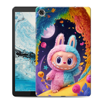 Силиконовый чехол на Lenovo Tab M8 с принтом Labubu Лабубу