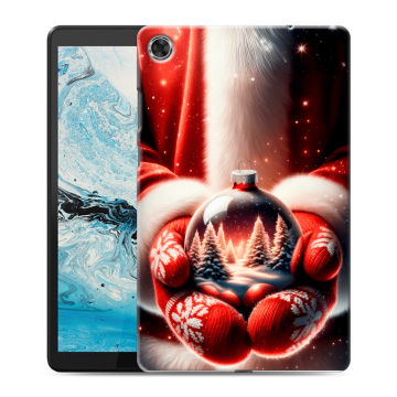 Силиконовый чехол на Lenovo Tab M8 с принтом Новый год