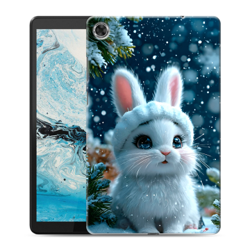 Силиконовый чехол на Lenovo Tab M8 с принтом Новый год
