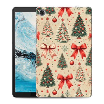 Силиконовый чехол на Lenovo Tab M8 с принтом Новый год