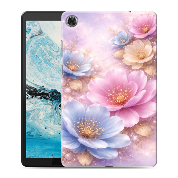 Силиконовый чехол на Lenovo Tab M8 с принтом женский