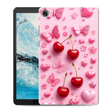 Силиконовый чехол на Lenovo Tab M8 с принтом для девочек