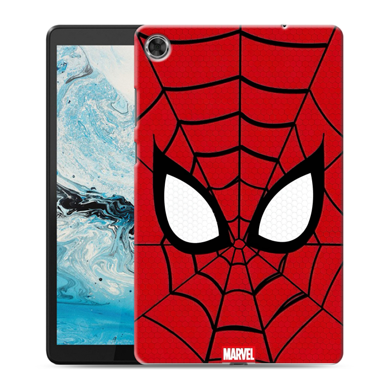 Силиконовый чехол на Lenovo Tab M8 с принтом человек паук spiderman Силиконовый чехол на Lenovo Tab M8 с принтом человек паук spiderman