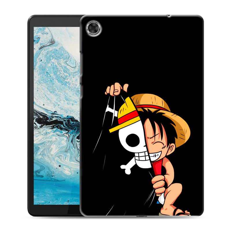 Силиконовый чехол на Lenovo Tab M8 с принтом One Piece Ван Пис Силиконовый чехол на Lenovo Tab M8 с принтом One Piece Ван Пис