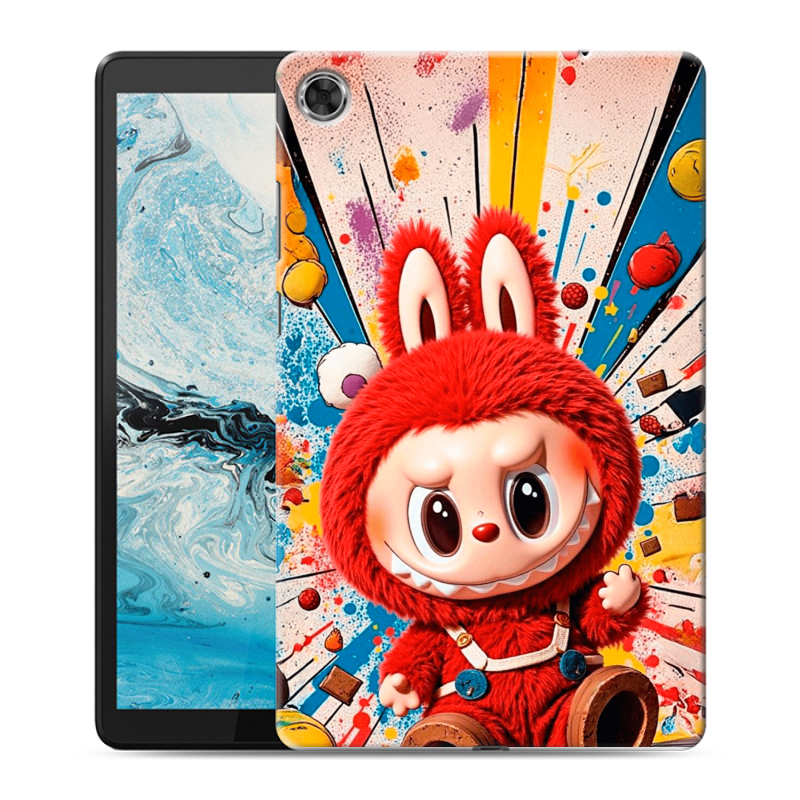 Силиконовый чехол на Lenovo Tab M8 с принтом Labubu Лабубу Силиконовый чехол на Lenovo Tab M8 с принтом Labubu Лабубу