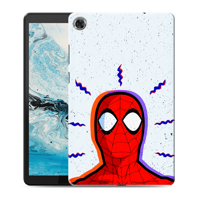 Силиконовый чехол на Lenovo Tab M8 с принтом Spiderman Человек паук Силиконовый чехол на Lenovo Tab M8 с принтом Spiderman Человек паук