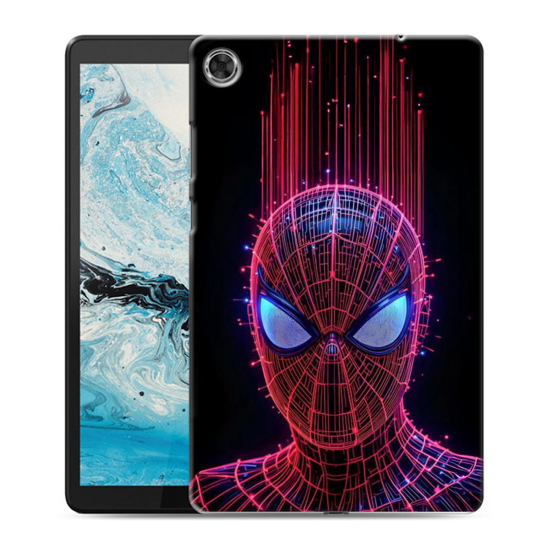 Силиконовый чехол на Lenovo Tab M8 с принтом Spiderman Человек паук Силиконовый чехол на Lenovo Tab M8 с принтом Spiderman Человек паук