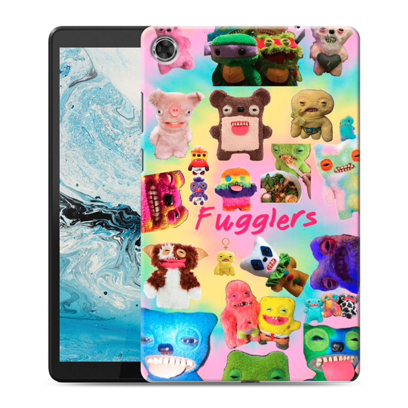 Силиконовый чехол на Lenovo Tab M8 с принтом Флагер Fuggler Силиконовый чехол на Lenovo Tab M8 с принтом Флагер Fuggler