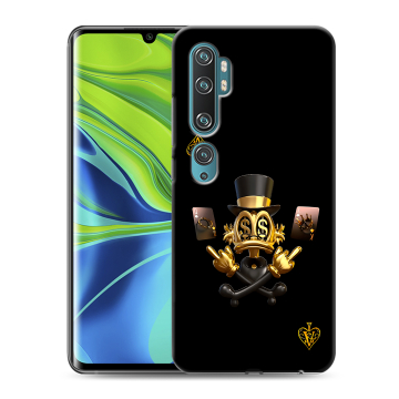 Силиконовый противоударный чехол на Xiaomi Mi Note 10 с принтом Золотой скрудж макдак Силиконовый противоударный чехол на Xiaomi Mi Note 10 с принтом Золотой скрудж макдак