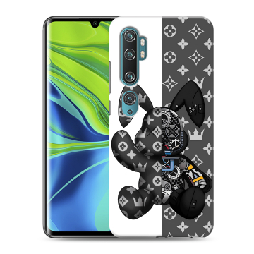 Силиконовый противоударный чехол на Xiaomi Mi Note 10 с принтом Луи робот Силиконовый противоударный чехол на Xiaomi Mi Note 10 с принтом Луи робот