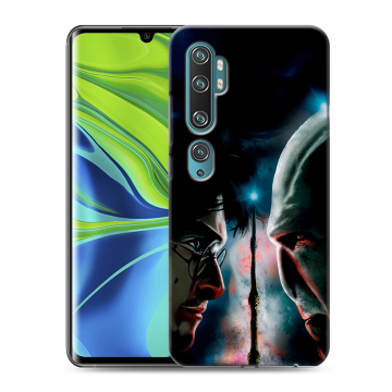 Силиконовый противоударный чехол на Xiaomi Mi Note 10 с принтом Гарри Поттер Harry Potter