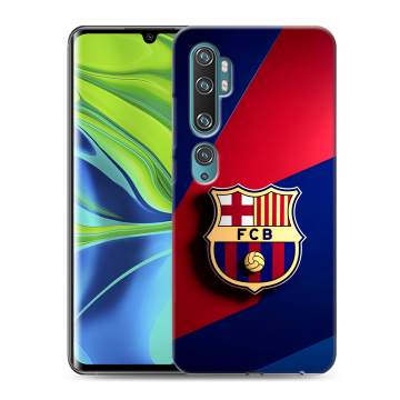 Силиконовый противоударный чехол на Xiaomi Mi Note 10 с принтом Барселона Barcelona Силиконовый противоударный чехол на Xiaomi Mi Note 10 с принтом Барселона Barcelona