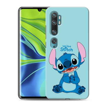 Силиконовый противоударный чехол на Xiaomi Mi Note 10 с принтом Лило и Стич Силиконовый противоударный чехол на Xiaomi Mi Note 10 с принтом Лило и Стич