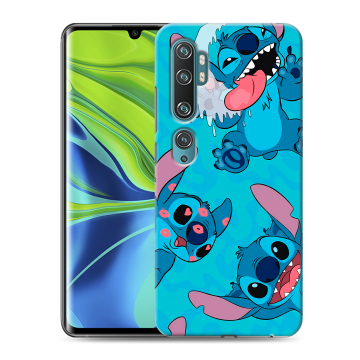 Силиконовый противоударный чехол на Xiaomi Mi Note 10 с принтом Лило и Стич Силиконовый противоударный чехол на Xiaomi Mi Note 10 с принтом Лило и Стич
