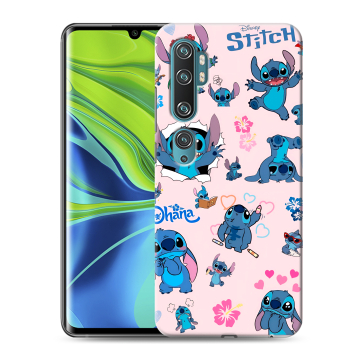 Силиконовый противоударный чехол на Xiaomi Mi Note 10 с принтом Лило и Стич