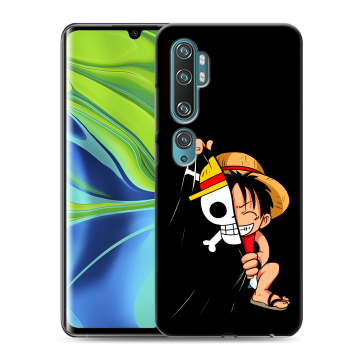 Силиконовый противоударный чехол на Xiaomi Mi Note 10 с принтом One Piece Ван Пис