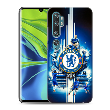 Силиконовый противоударный чехол на Xiaomi Mi Note 10 с принтом Chelsea Челси
